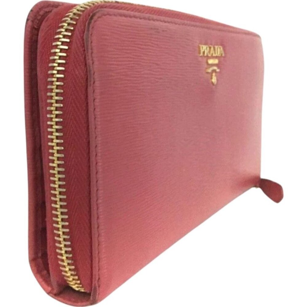 094200BH (L2) Prada Wallet Long Pink Leather - Picture 4 of 9